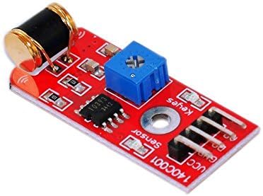 Quickbuying 5pcs 801S Vibration Sensor Module Vibration Analog Output Sensitivity LM393