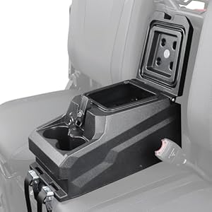 Kemimoto Bench Seat Center Console Heavy Duty Pp Lockable Armrest Storage Box Compatible With Cfmoto Uforce 1000 2019-2024/Uforce 1000 Xl 2022-2024 Accessories 1 41c8azpzvrl. sl500 . ss300