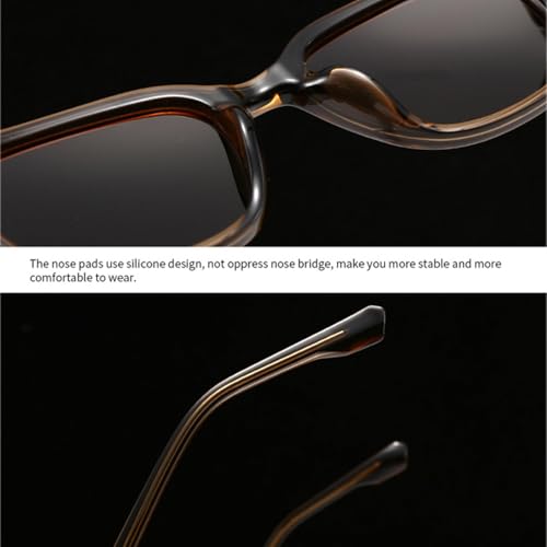 Lunettes de soleil rétro hommes verres UV400 vintage tendance - 3