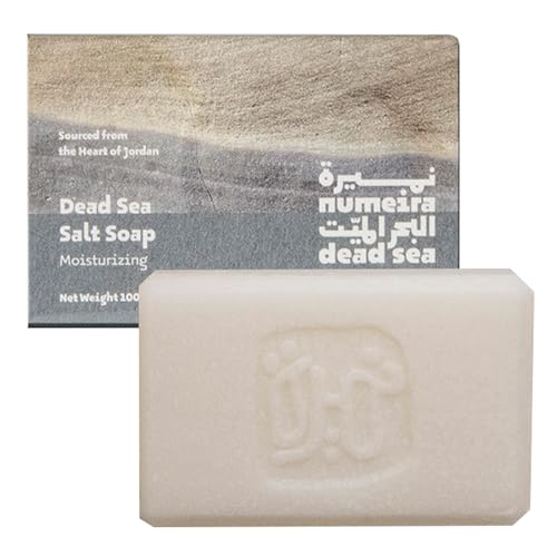 Numeira Totes-Meersalz-Seife mit Vitamin E und natürlichen Ölen – Nährende