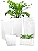 Produktbild Pflanzwerk® ÖKOSYSTEM Pflanzkübel TUB - Blumentöpfe Übertöpfe mit BEWÄSSERUNGSSYSTEM - 20x50x20cm Shiny Weiss *Indoor & Outdoor Blumenkübel* *UV-Schutz* *Premium Markenqualität*
