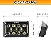 COWONE 60w 4x6 LED Rectangular Headlights Replacement for H4651 H4652 H4656 H4666 H6545 Peterbil Kenworth Freightinger 4Pcs