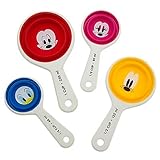 Disney Parks Mickey Mouse and Pals Character Collapsible Measuring Cups Set of 4