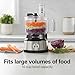 Hamilton Beach Food Processor & Vegetable Chopper for Slicing, Shredding, Mincing, and Puree, 10 Cups + Easy Clean Bowl Scraper, Black and Stainless Steel (70730)