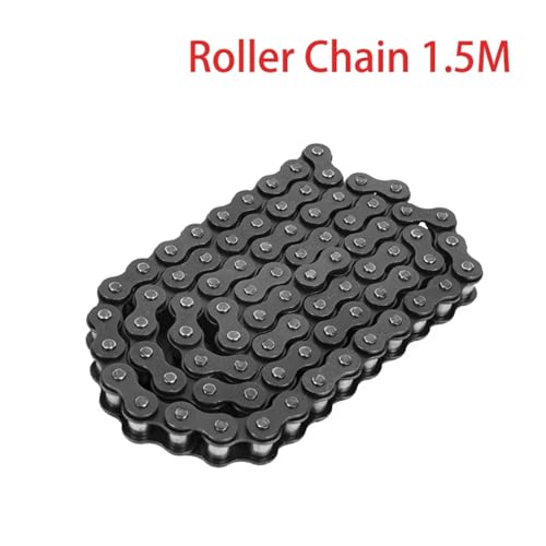 Chaîne de transmission industrielle 06B-1 en acier robuste pour transmission durable
