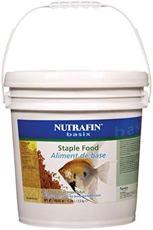 Nutrafin Staple Fish Food for All Tropical Fish, 11.25 L (2.3 kg) Nutrafin Staple Fish Food for All Tropical Fish, 11.25 L (2.3 kg)