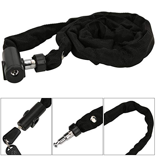 Srliya Cha Scooter 16 × 14 × 5 Anti Roubo Chaveiro Portátil Alongar Segurança para Motocicleta Scoot