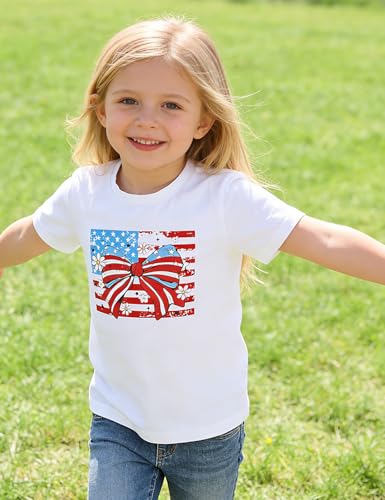 Image of Toddler Girls T-Shirt Short Sleeve Cartoon Graphic Tee 2-6T
