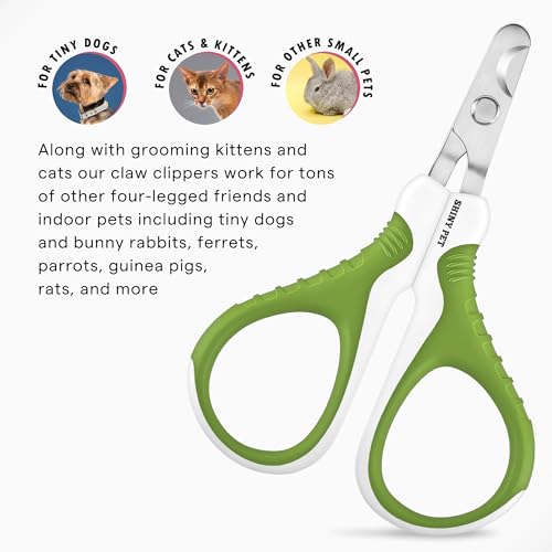 Shiny Pet 3VUGT4985T Pet Nail Clippers For Small Animals - Best Cat Nail Clippers & Claw Trimmer thumb #3