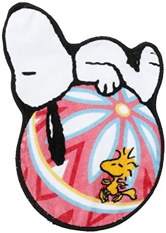 Amazon Co Jp 西川 リビング スヌーピー ミニタオル ダイカット Peanuts 年末年始のご挨拶に 綿100 ジャカード織 洗える Sp5435 手まり 17 23cm ホーム キッチン
