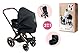 Corolle Mon Grand Poupon Cybex Puppenwagen, für 36-42cm Puppen, Buggy, 3in1, faltbar, Puppenspielzeug, Puppenmama, ab 3 Jahren