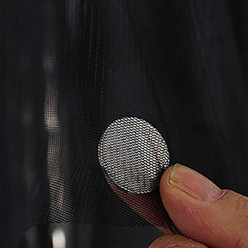 Obokidly Elegant 4 Corners Post Mosquito Canopy Net For Bed Canopy Luxury Netting Bedroom Decoration For Girls Men Women Adults & Boys For Twin/Full/Queen/King/Cal King (Queen, Black) #TOP6