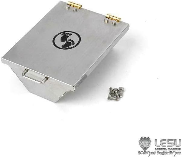 TOUCAN RC HOBBY LESU Metal Tool Box 1/14 RC Handmade DIY for Tamiya Tractor Semi Truck Car Model