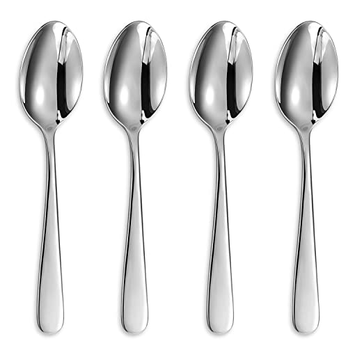 KEAWELL Premium Louise Spoons Set, Set of 4, 18/10 Stainless Steel, Exceptional mirror finish, Dishwasher Safe (6.4" Teaspoon) by KEAWELL - Image 9
