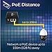 TRENDnet Gigabit PoE++ Injector, TPE-119GI, NDAA + TAA Compliant, Supports 15.4W, 30W, and 95W, Up to 100m(328 ft), Integrated Power Supply, IEEE 802.3af/at/bt, Black