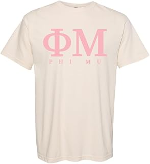Phi Mu Comfort Colors Tshirt | Phi Mu Everything Pink Sorority Comfort Colors Tee