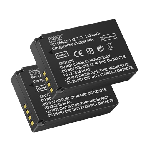 Amazon | Power-connoisseurリチウムイオン充電池LP-E12交換バッテリー