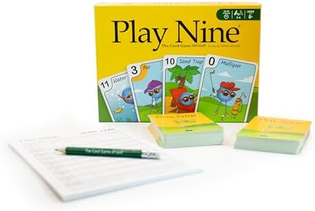 Play Nine - The Card Game of Golf, Best Card Games for Families, Strategy Game for Couples, Fun Game Night Kids, Teens and Adults, The Perfect Golf Gift - 2