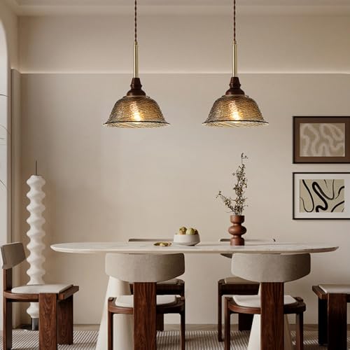 Lustre en verre médiéval américain suspendu pour bureau chambre et bar - 6