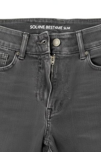 Women's Skinny Fit Skinny Jeans - Premium Lycra Material for Comfort & Movement - Tight Fit - Highlights - Suitable for Going Out & Daily Wear Real Value at Smart Price (Dark Grey, 44)