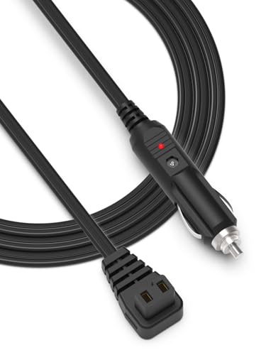 Haiyistar 16.4FT Portable Car Refrigerator DC Power Cord 12V/24V for ICECO, BougeRV, Bodega, Alpicool ARB, AstroAI, Aspenora, Euhomy, Setpower, JoyTutus, Replacement Fridge Freezer Cooler Car Charger