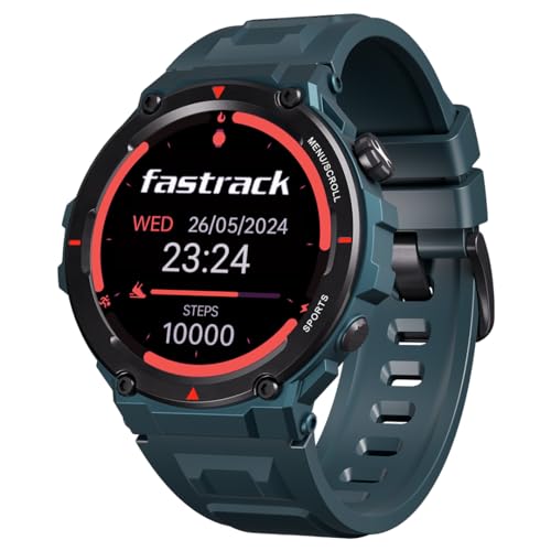 Fastrack Xtreme PRO Smartwatch with 1.43' AMOLED Display with 466 * 466 Pixel Resolution|SingleSync BT...