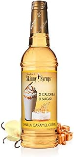 Jordan’s Skinny Syrups | Sugar Free Vanilla Caramel Crème Coffee Syrup | Healthy