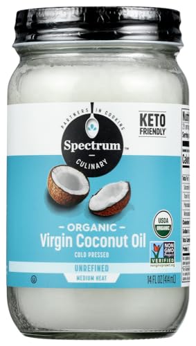 Spectrum Unrefined Organic Virgin Coconut Oil -- 14 fl oz - 2 pc
