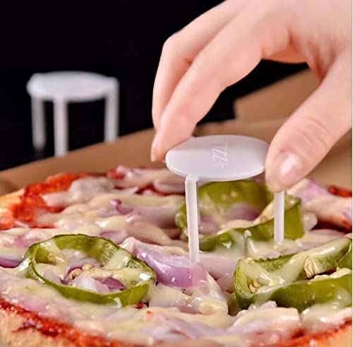 XESAGSNV Pizzaständer für Pizzastativ zum Mitnehmen für Pizza, um zu verhindern, dass der Pizza-Trennständer (100 Stück)