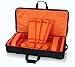Gator Cases Club Series DJ Backpack with Adjustable Interior and Bright Orange Lining Fits 27