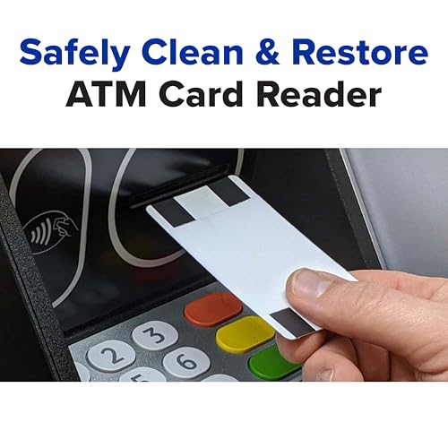 KICTeam - Cartões de limpeza codificados para leitores de cartões motorizados ATM (10 cartões) - Pos