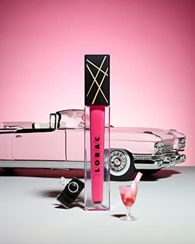 Lorac Lux Diamond Lip Gloss | Genuine Diamond Dust | Non-Sticky | Summer Fling Pink #TOP6