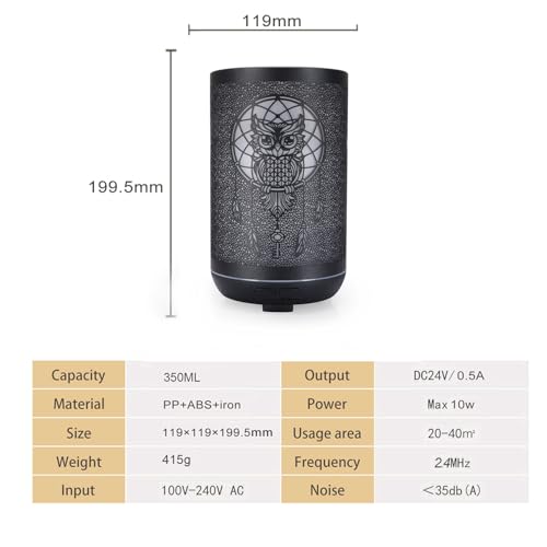 Difusor aromático eléctrico BYHIP modelo RG69 300 mL miniatura 4