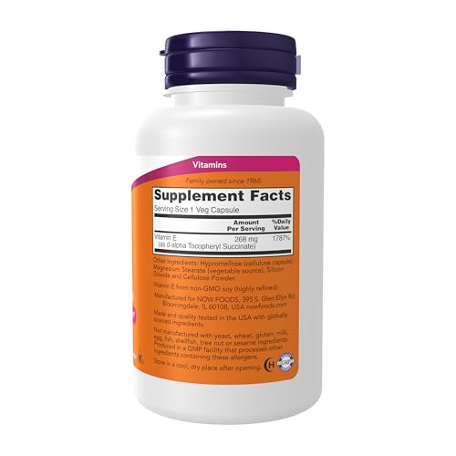 NOW Foods Vitamin E-400 Dry Capsules