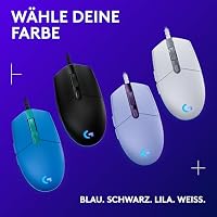 Logitech G203 Gaming-Maus mit anpassbarer LIGHTSYNC RGB-Beleuchtung – Ansicht 9