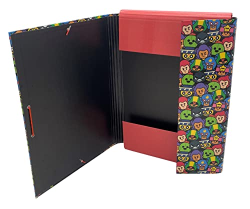 BRAWL STARS - Raccoglitore in Cartone Rigido per