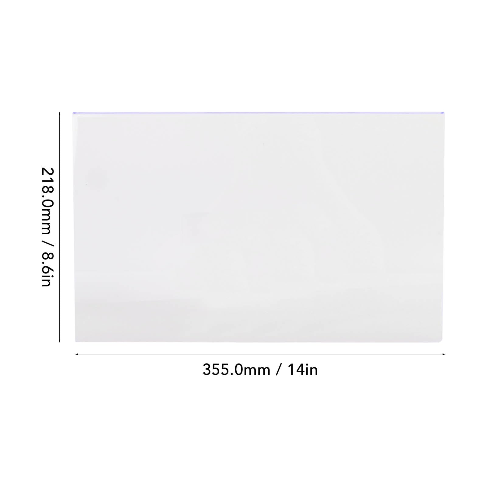 15,6-Zoll-Laptop-Displayschutzfolie, Kratzfest, Blaues Licht Blockierende Folie für Augenschutz und UV-Abschirmung, 1 Packung
