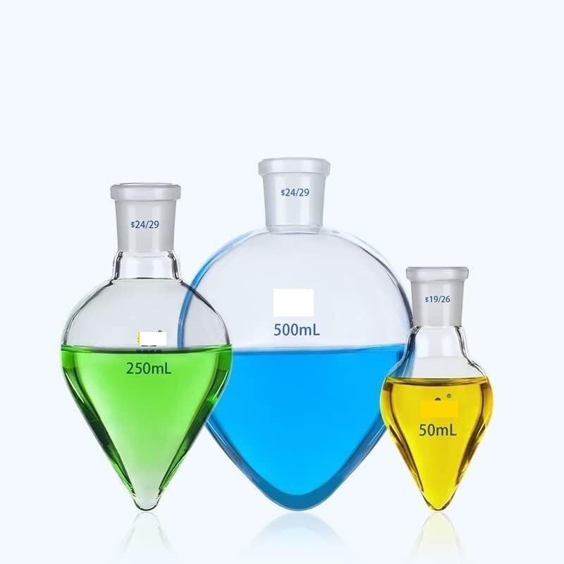 Matraz de laboratorio vidrio con alto contenido silicato