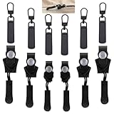 Alluring Kit de Reparación de Cremalleras, Reparador de Cremallera Kit, Cierre de Cremallera, Removable-Universal-Zipper Repairer para Chaqueta, Bolso, Maletas, Mochilas