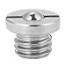 Stainless Steel Flanged Ball Plungers Set, M5x5 Threaded Spring Plungers, 5-Piece Mechanical Device Fasteners for Industrial Equipment