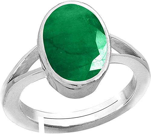 Bague émeraude naturelle ajustable en argent pour en finir avec les erreurs de taille