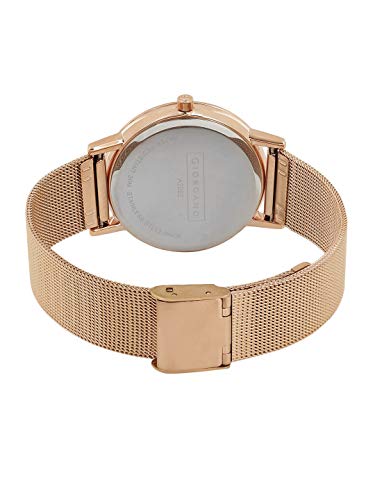 Image of Giordano Analog Watch for Women with Stylish Mesh Band Water Resistant Fashion Watch|3 Hands Mechanism Wrist Watch for Ladies to Compliment Your Look /Ideal Gift for Female - A2052