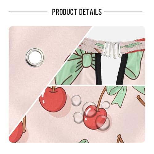 Capa impermeable para corte de cabello Red Cherry verde miniatura 4