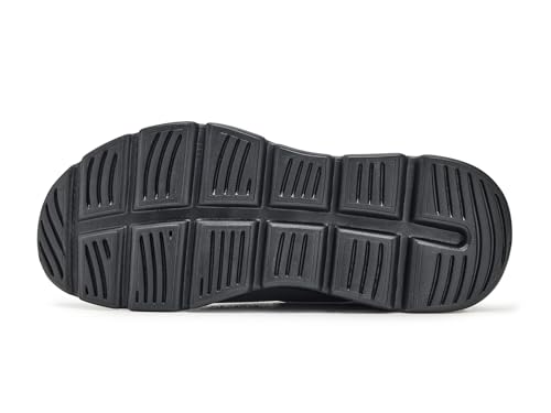 Skechers Bobs Men's Arc Waves - Slick Turn Slip-ins, CCBK, 14 Charcoal/Black - image 5