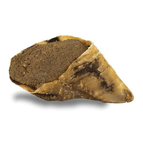 Irish Pure Kleine Hundeknochen. Getreidefrei, Hunde Kauknochen vom Rind, 100% Natürlicher Hundeknochen, Hundeleckerli, Kausnack - ca.12cm/220g (Filled Hoof mit Kelp-Alge)