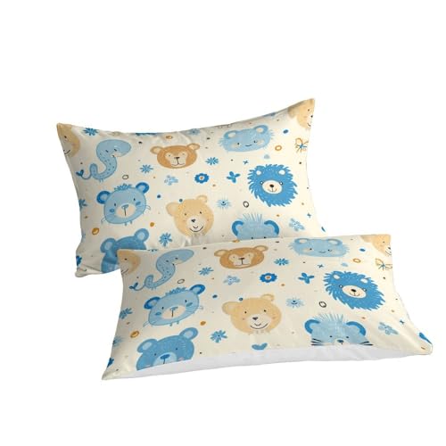 Housse de couette ours 3D avec fermeture éclair pratique pour lit King 220x240cm - 3