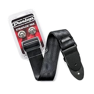 Dunlop SLST001 Pack de Courroie/Straplock/Sangle pour Guitare - Les Beatles, Paul McCartney, John Lennon, RIngo Starr, George Harrison