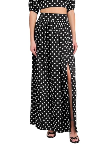 GUESS Juliette Maxi Polka Dot Skirt