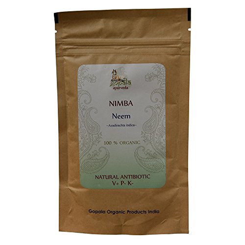 NIMBA -Neem- (Azadirachta indica) BIO en poudre (100 g) - Plante Ayurvédique Traditionnelle antibiotique naturel Cover