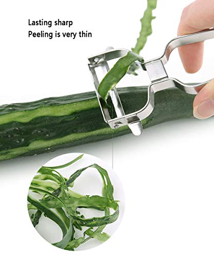 Stainless Steel Vegetable Peeler And Fruit Peeler #TOP4